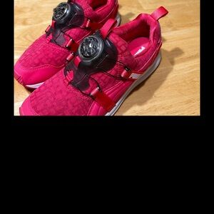 PUMA hot pink Sneakers with Innovative Lacing womens